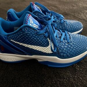 Nike Blue and White Sneakers